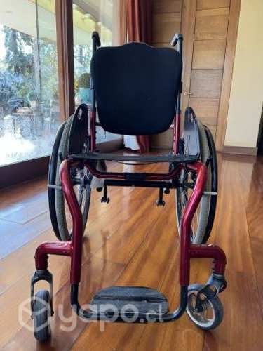 Silla de ruedas Quickie roja jay j3
