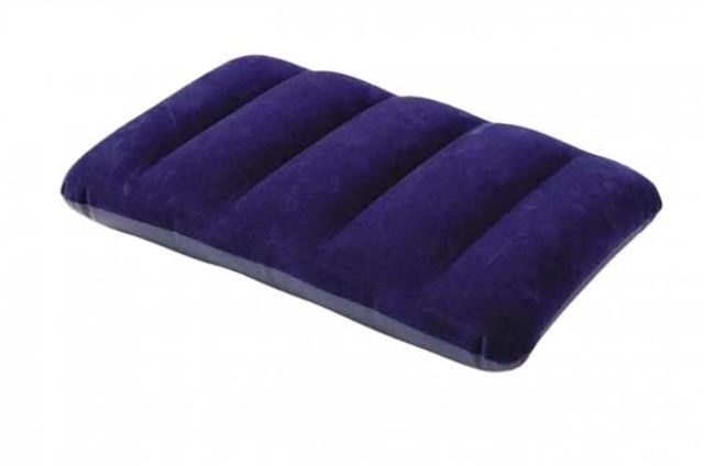 Almohada Inflable Intex Azul Marino 43x28x9