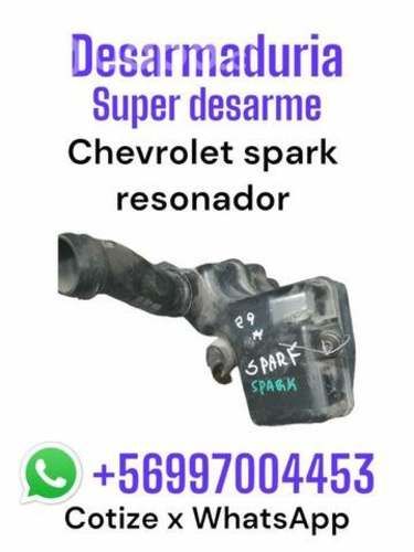 Resonador Chevrolet Spark desarmaduría