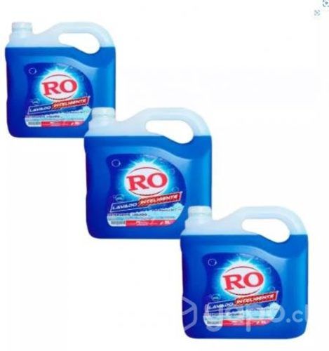 Pack X3 Detergente Liquido Ro Original 5lt