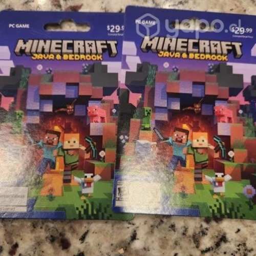 Minecraft PC Java y Bedrock Edition