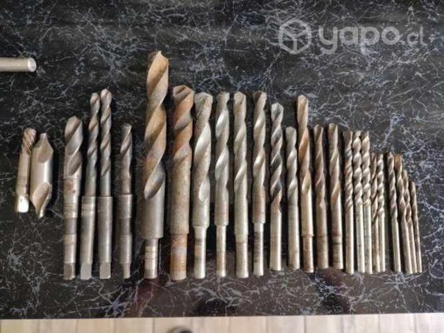 Brocas de metal, cemento , boquillas mig, escuadra