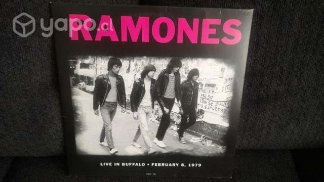 Ramones vinilo azul
