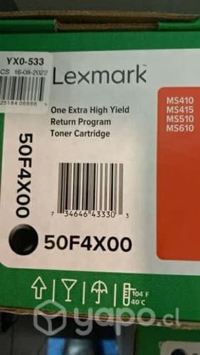 Gran stock de lexmark