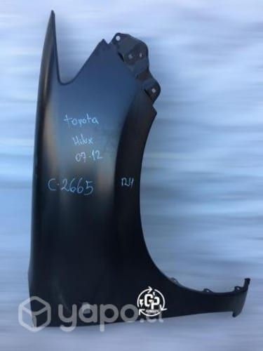 Tapabarro rh toyota hilux 2007-2012