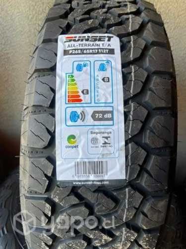 Neumáticos sunset 265/65/17 A/T