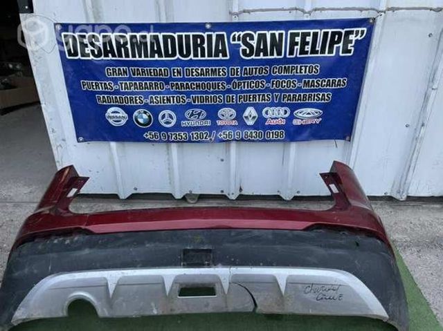 Parachoque trasero groove