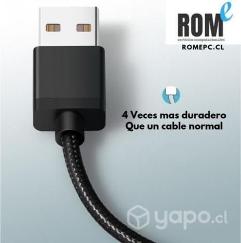 Cables de carga Lightning reforzados y certificado
