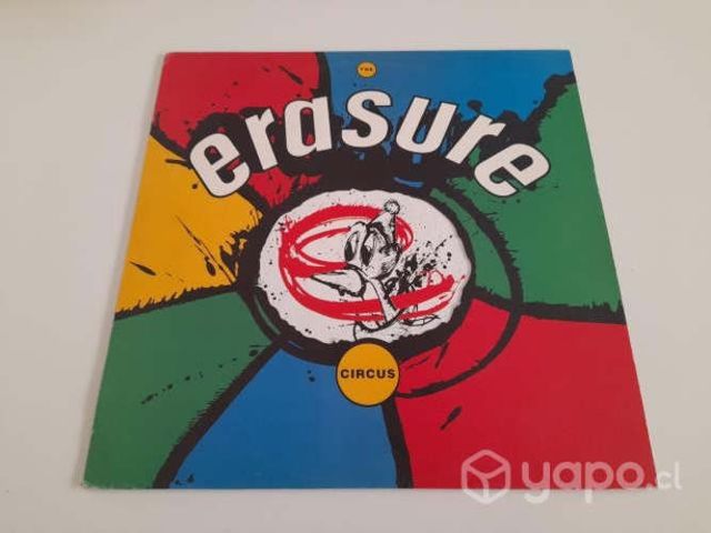 Vinilo Erasure &quot;The Circus&quot; Original 1987