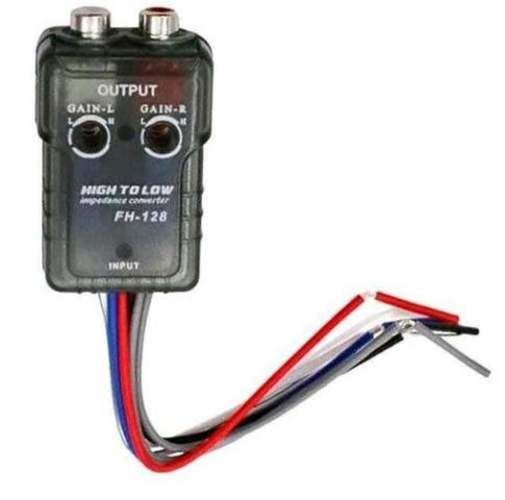 Conversór IMPEDANCIA RCA BTL PARA AUDIO
