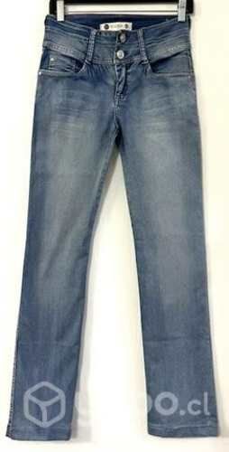 Jeans Elásticado Levanta Cola Marca Wados Talla 40