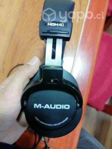 Audífonos "M-audio" para estudio profesionales HD