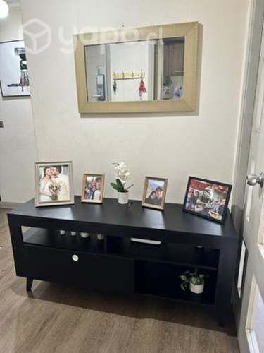 Mini rack + espejo + adornos + porta retratos