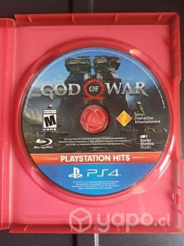 Juego play 4 GOD OF WAR