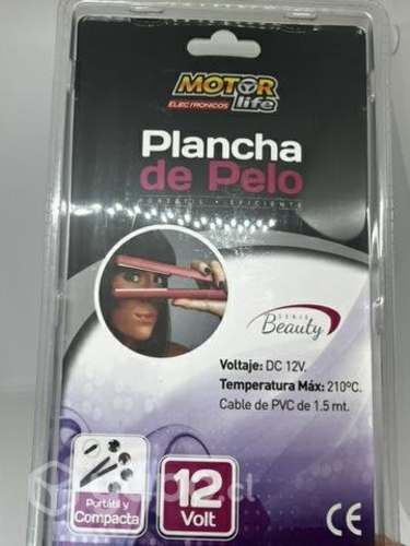 Plancha o secador de pelo para el auto