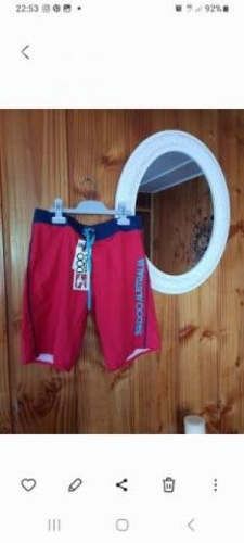 Short traje de baño talla 14