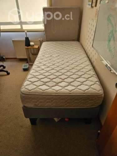 Cama europea con colchón marca celta