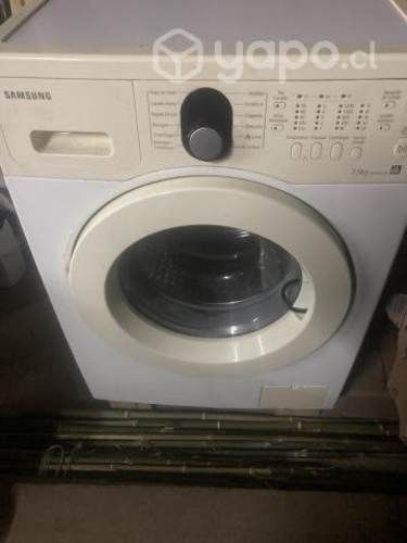 Lavadora y secadora.