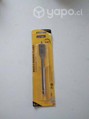 Broca nueva con punta para taladros sellada.