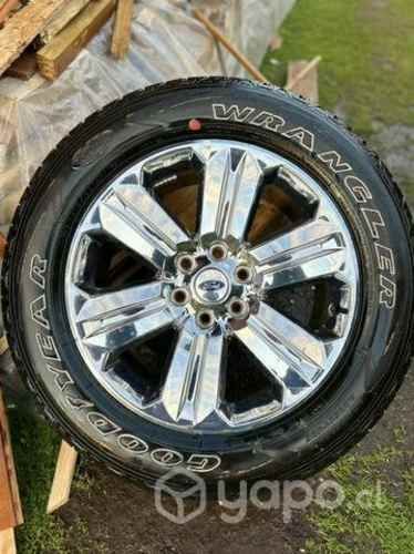 4 Llantas con neumáticos 275/55 R20 nuevos, Aro 20