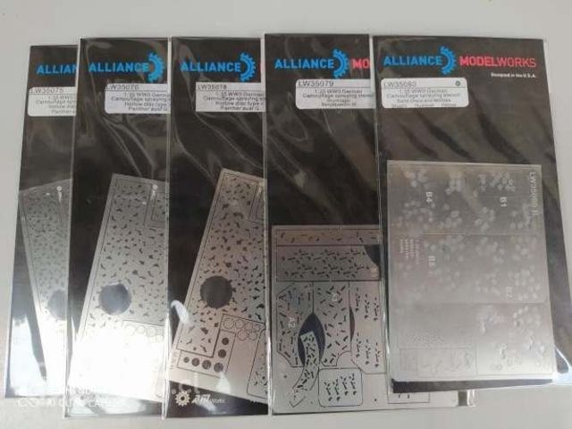 Pack STencil WWII+ Masking 15mm