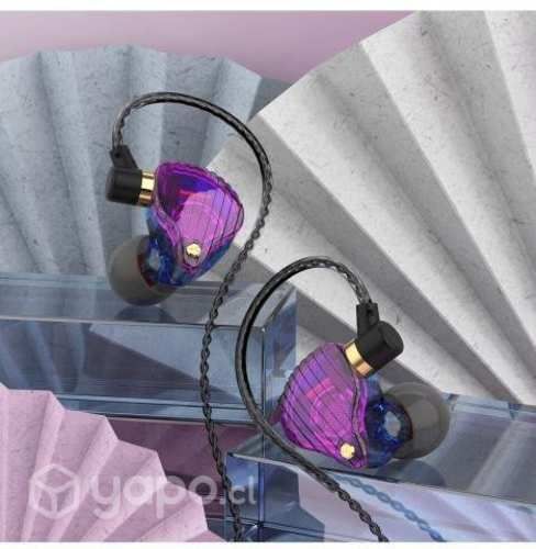 Audífonos In Ear Qkz Zxt Monitoreo/Deportivos