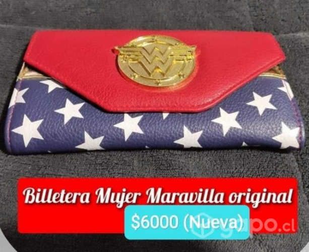 Billetera Mujer Maravilla Original