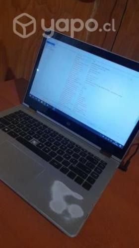 Notebook hp pantalla táctil