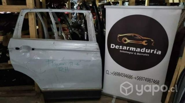 Puerta trasera tiguan 2017 a 2023 1.4