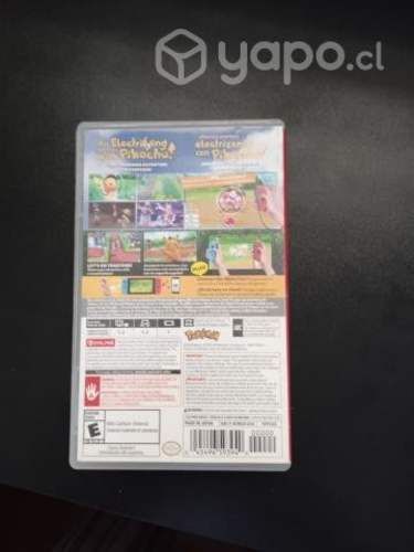 Pokemon Let´s go Pikachu switch