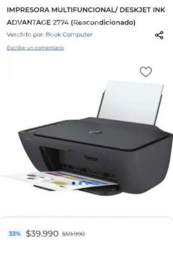 Impresora multifuncional