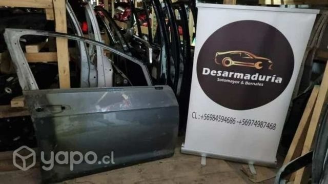 Puerta delantera golf 2015 a 2023 rh 1.4