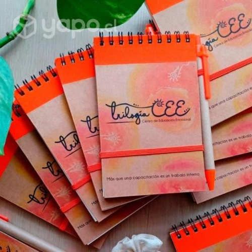 Pack Libretas Ecológicas personalizadas 50u