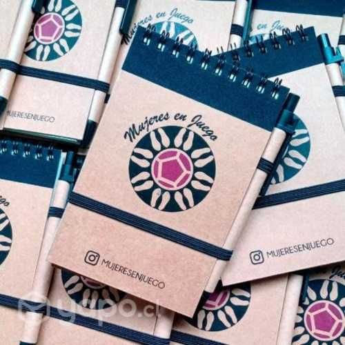 Pack Libretas Ecológicas personalizadas 50u