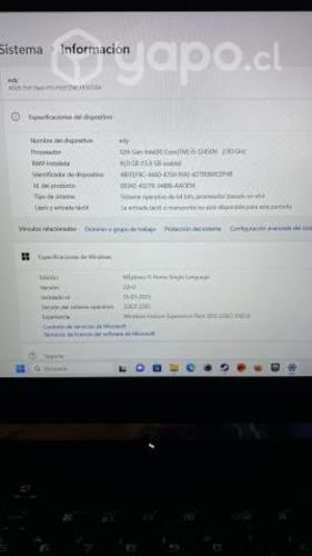 Notebook gamer Asus tuf gaming