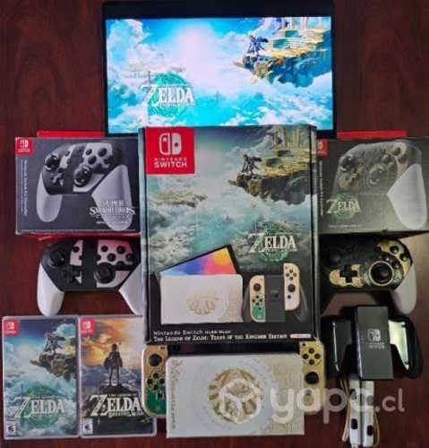 Nintendo Switch Edicion Coleccionista Zelda.