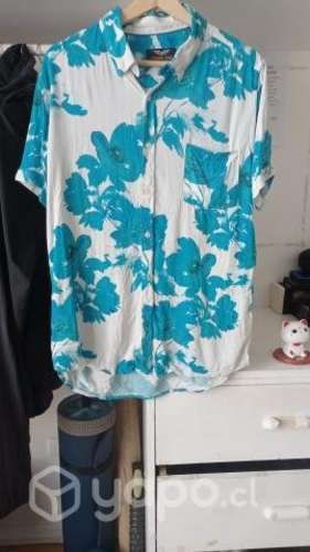 Camisa Ferouch guayabera manga corta viscosa M