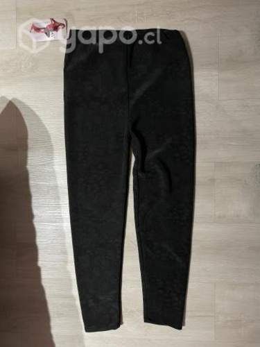 Pantalón buzo negro/verde talla S