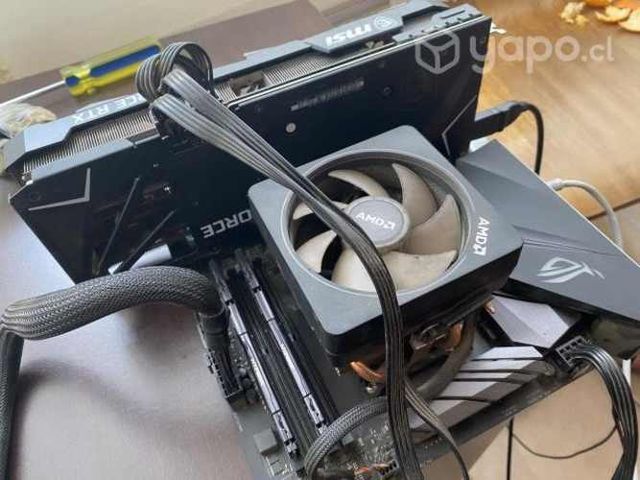 Ryzen 7 3700x, RTX 3070Ti, Mother B450 ROG Strix A