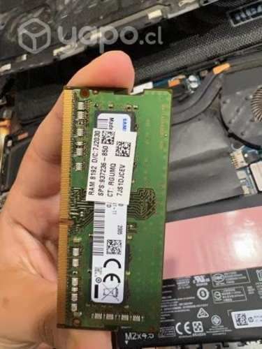 Memoria RAM 8GB DDR4 notebook