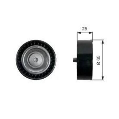 Rodamiento de correa Mercedes B. G/S/E/CLS/SLK/ML+