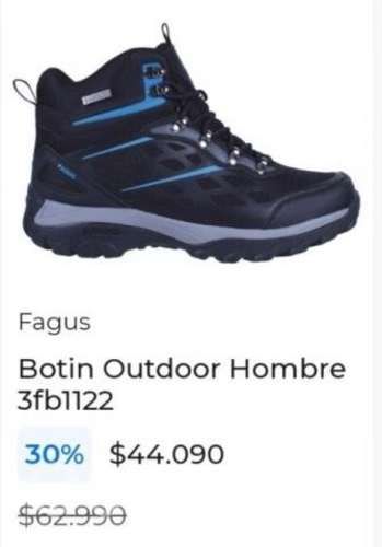 Zapato botín outdoor Fargus N°40