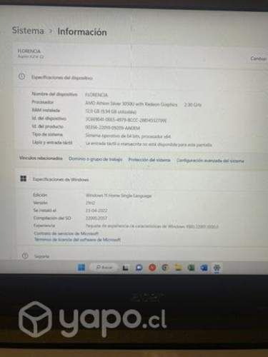 Notebook Acer Aspire