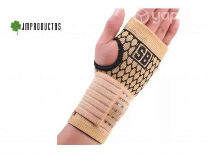 Muñequera Elástica Compresión Saibike