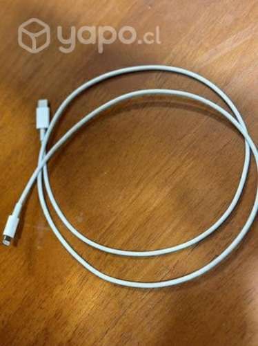 Cable apple ORIGINAL iPhone tipo c para la base
