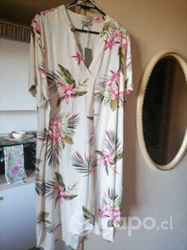 Vestido apology, lino, talla l.