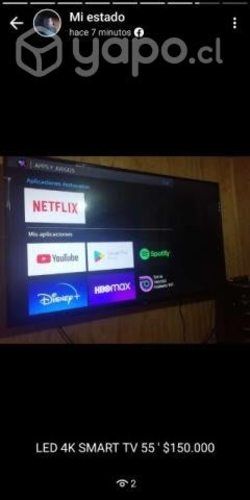 Led 4k SMART TV BGH 55'