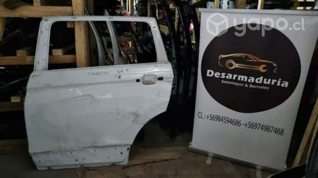 Puerta trasera tiguan 2017 a 2022 lh 1.4