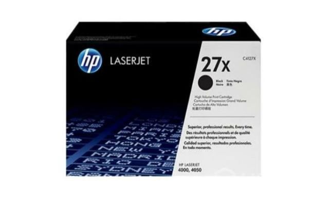Toner Hp Original, 27X, Negro, sellado, larga dura