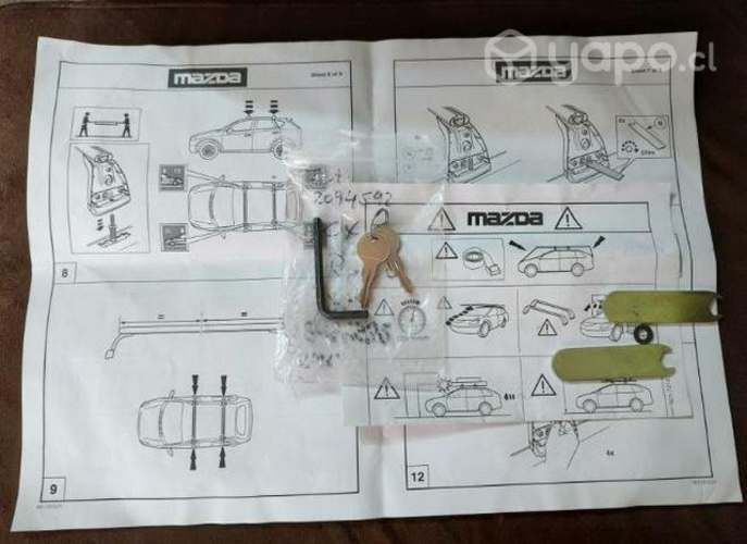 Barras originales mazda cx5 sin uso